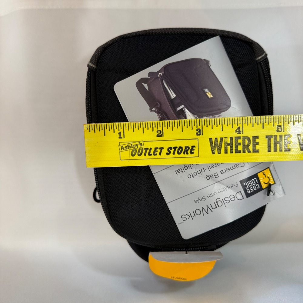 Case Logic DesignWorks Hardshell Camera Bag Molded‎ EVA Case Y2K Vtg Black NWT - Picture 3 of 5